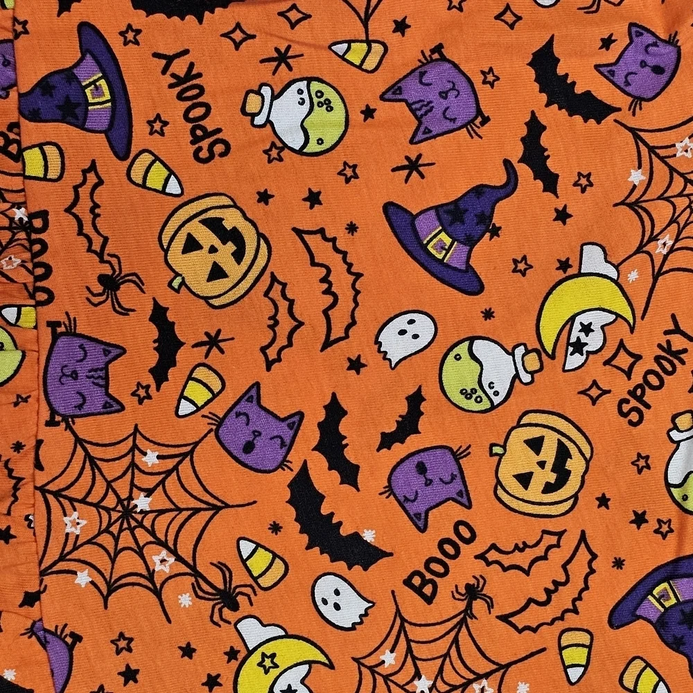 The Childrens Place Halloween Everyday Dress Toddler Girls Orange Whimsy Dress